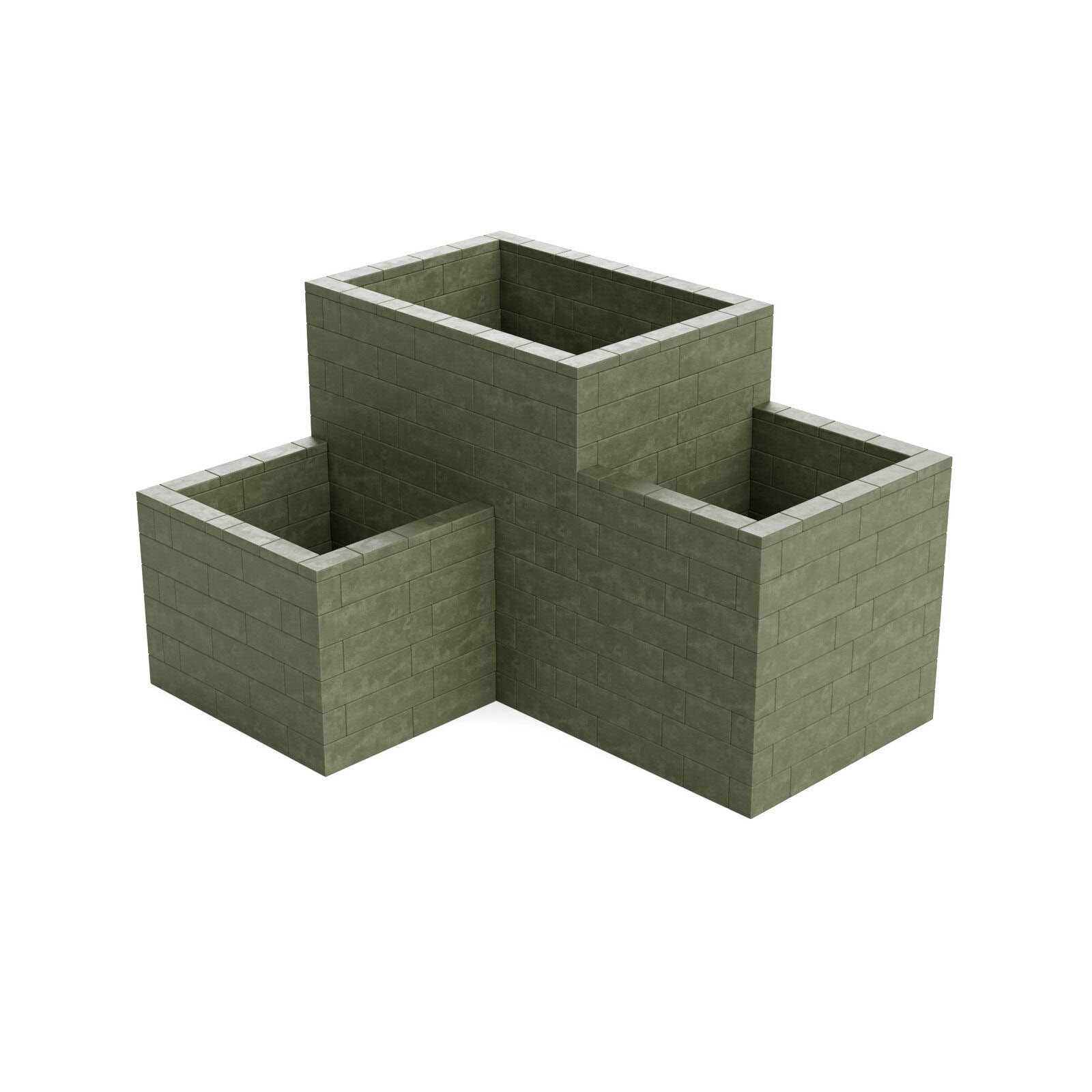 3 Etagen Hochbeet Ecke