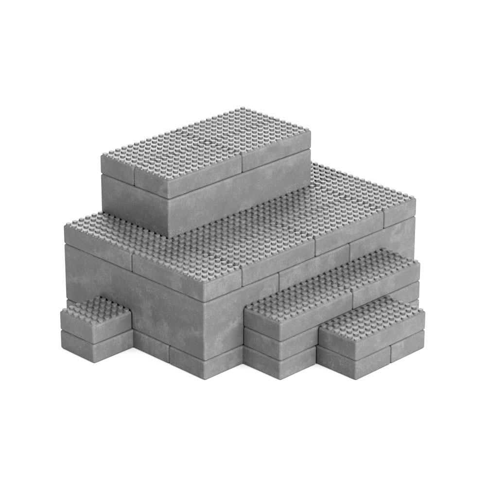 Etagere für Klemmbausteine – Bild 3