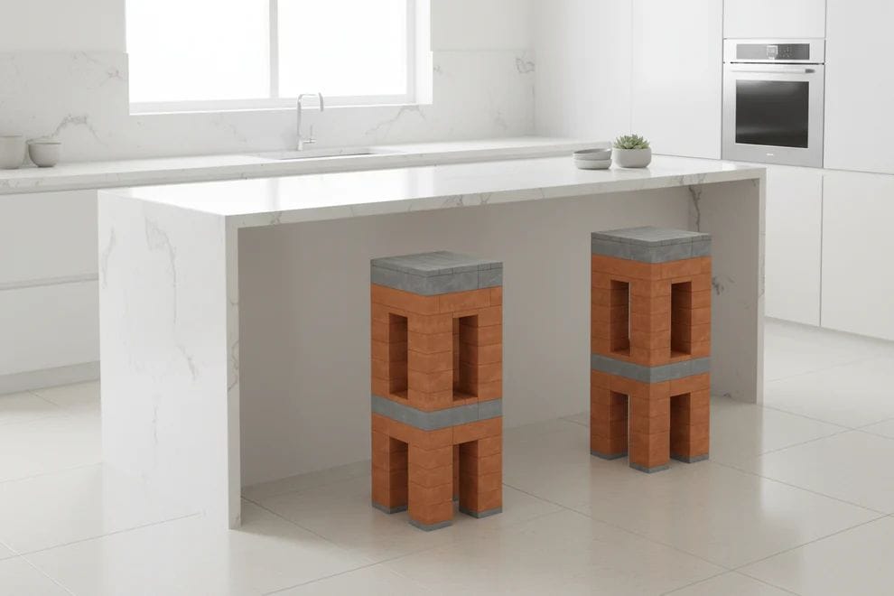 Barhocker Schmal